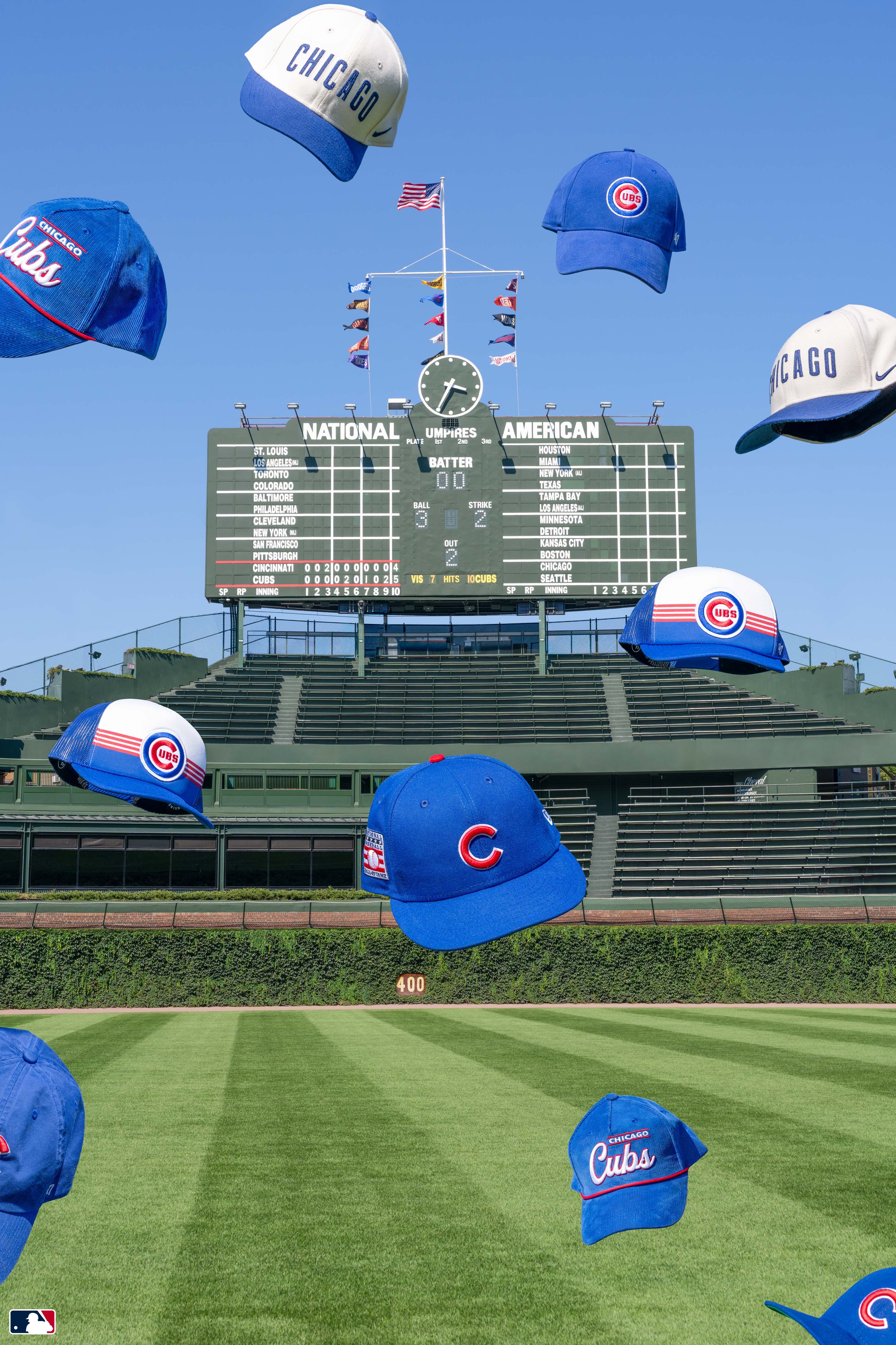 Hats Off for the Cubs, Wrigley Field™, Chicago