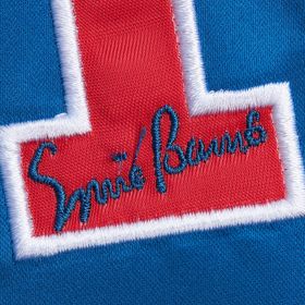 CHICAGO CUBS MITCHELL & NESS MEN'S ERNIE BANKS LIGHTWEIGHT SATIN JACKET - Image 6