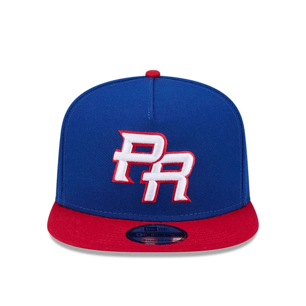 Puerto Rico Baseball World Baseball Classic 9Fifty A-Frame Snapback Cap by New Era - Image 3