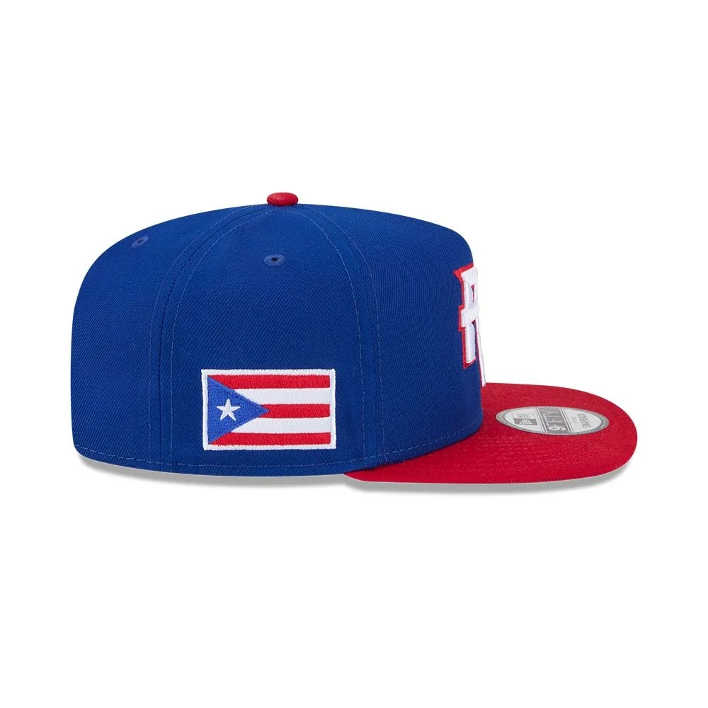 Puerto Rico Baseball World Baseball Classic 9Fifty A-Frame Snapback Cap by New Era - Image 6