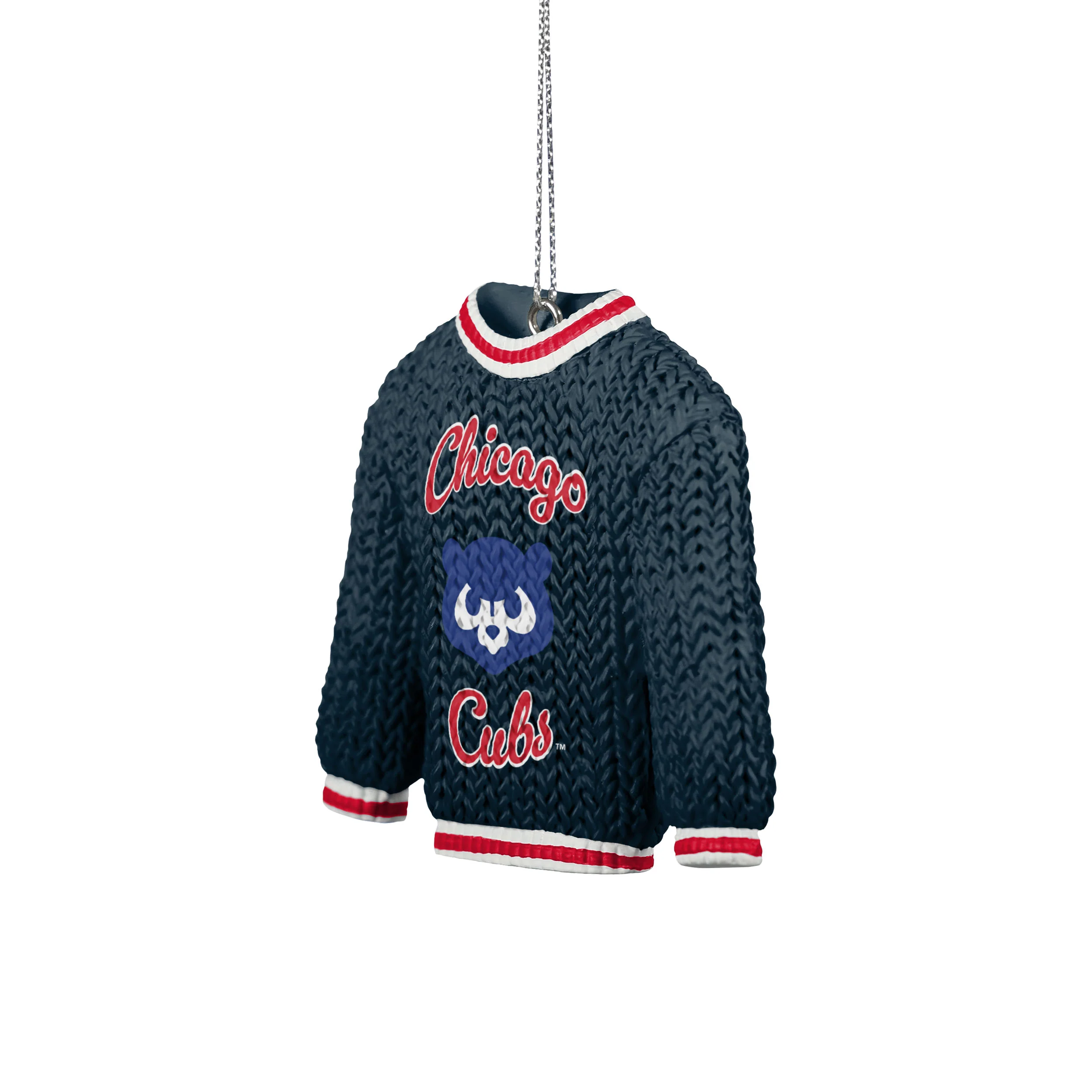 Season Ticket Holder Ugly Sweater Holiday Ornament - Image 3