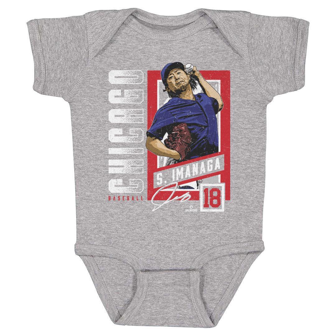 Chicago Cubs Shota Imanaga Card Onesie - Image 2