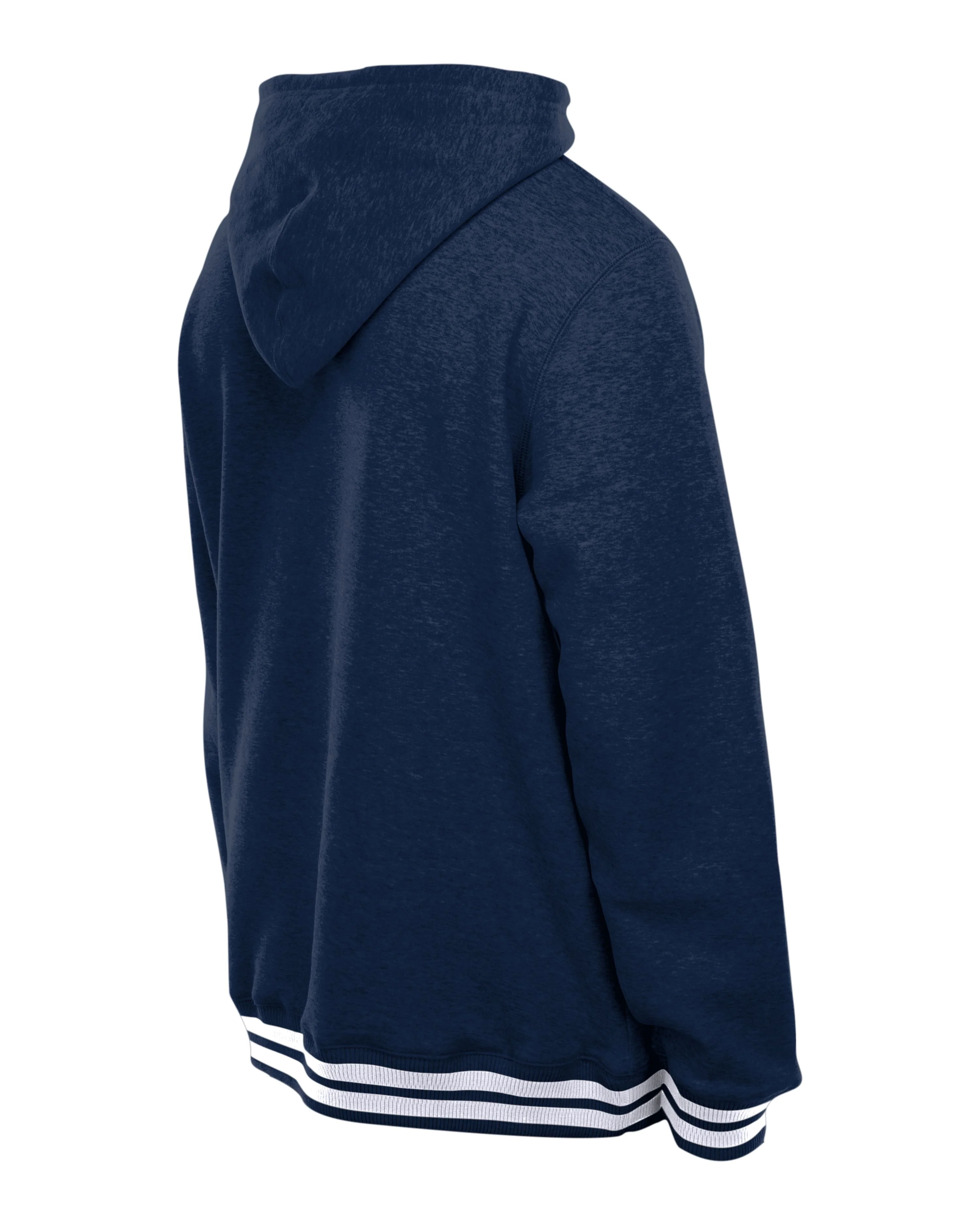 Chicago Cubs 1914 Stacked Throwback Hoodie in Navy by New Era - Image 2