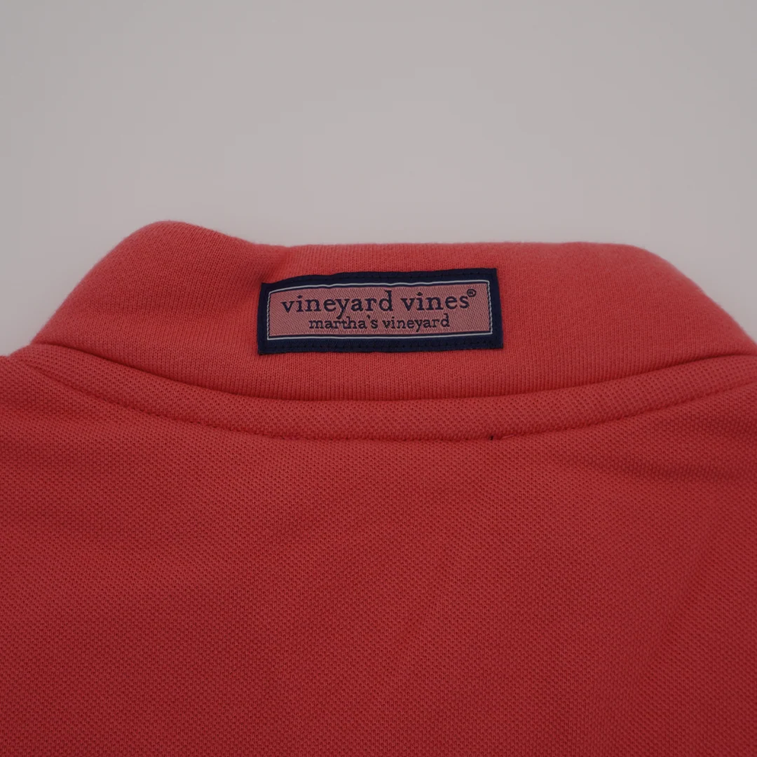 CHICAGO CUBS VINEYARD VINES ZIP JETT RED 1/2 ZIP UP - Image 3