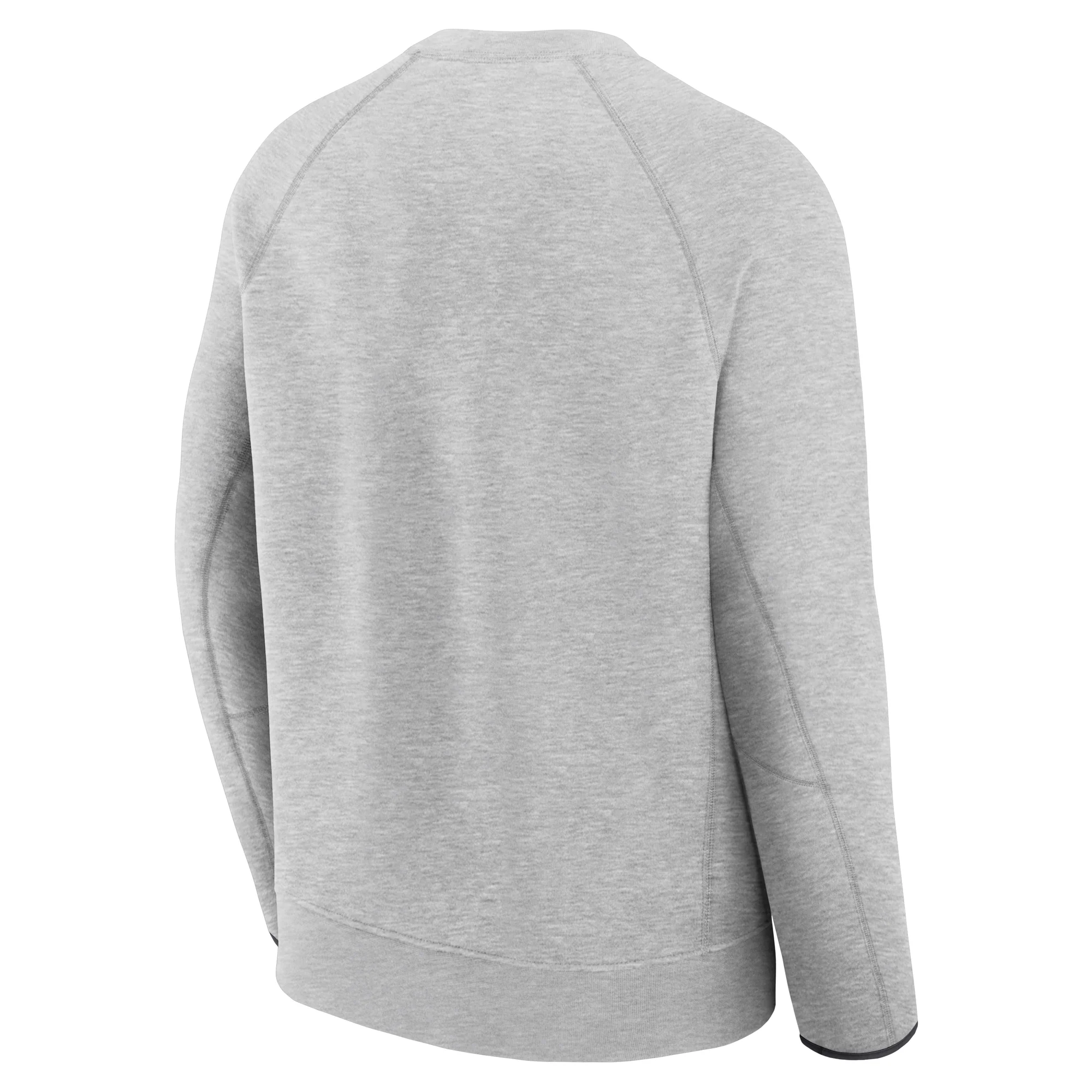 Chicago Cubs Walking Bear Nike Tech Fleece Crew Sweatshirt in Grey by Nike - Image 2