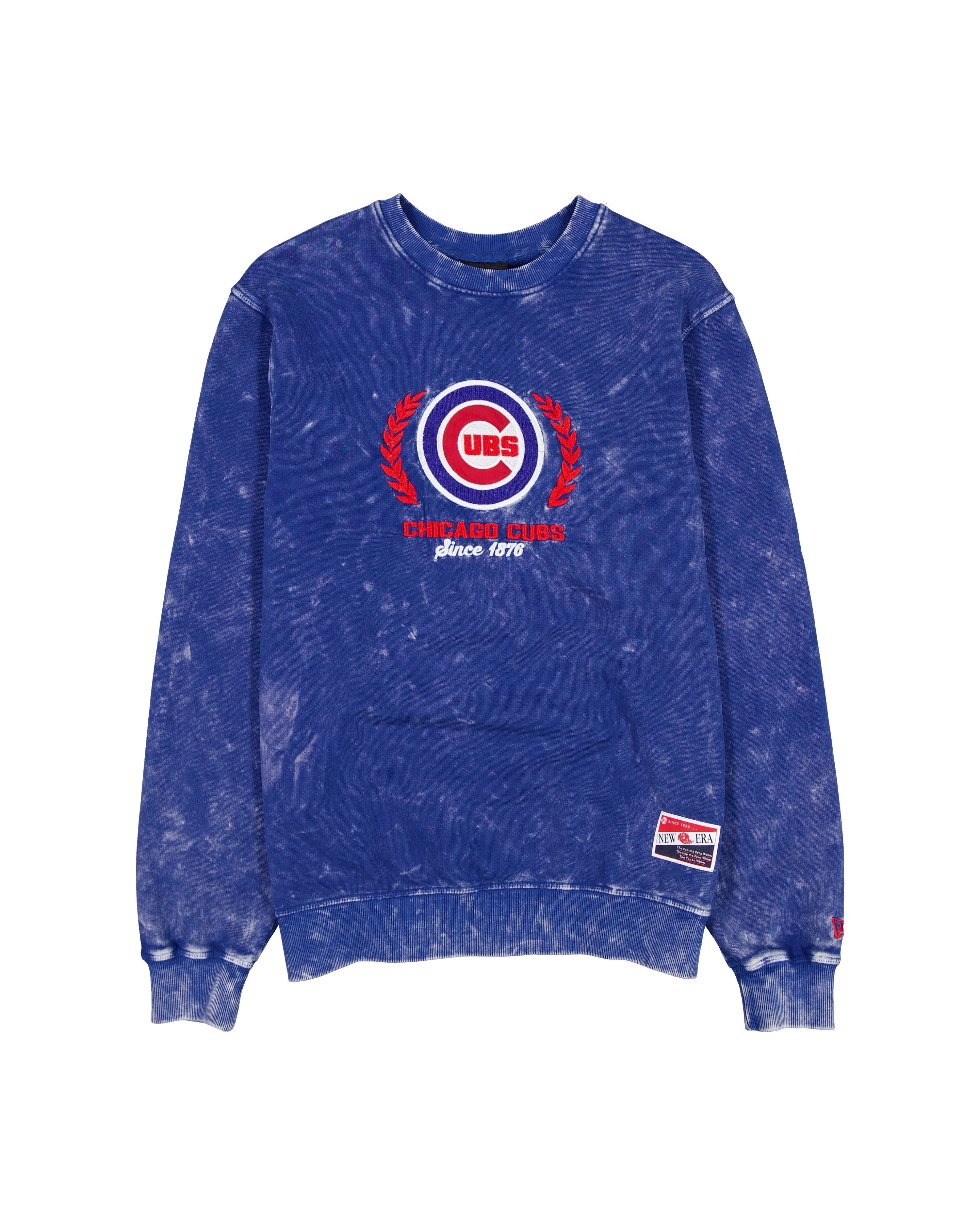 Chicago Cubs Throwback Crew Sweatshirt by New Era
